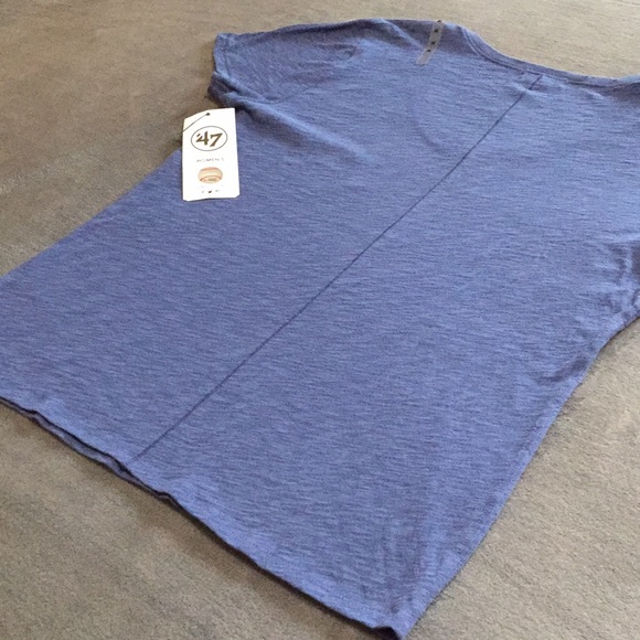 Texas Rangers Blue Blouse 100% Cotton Medium Cool - Picture 12 of 16